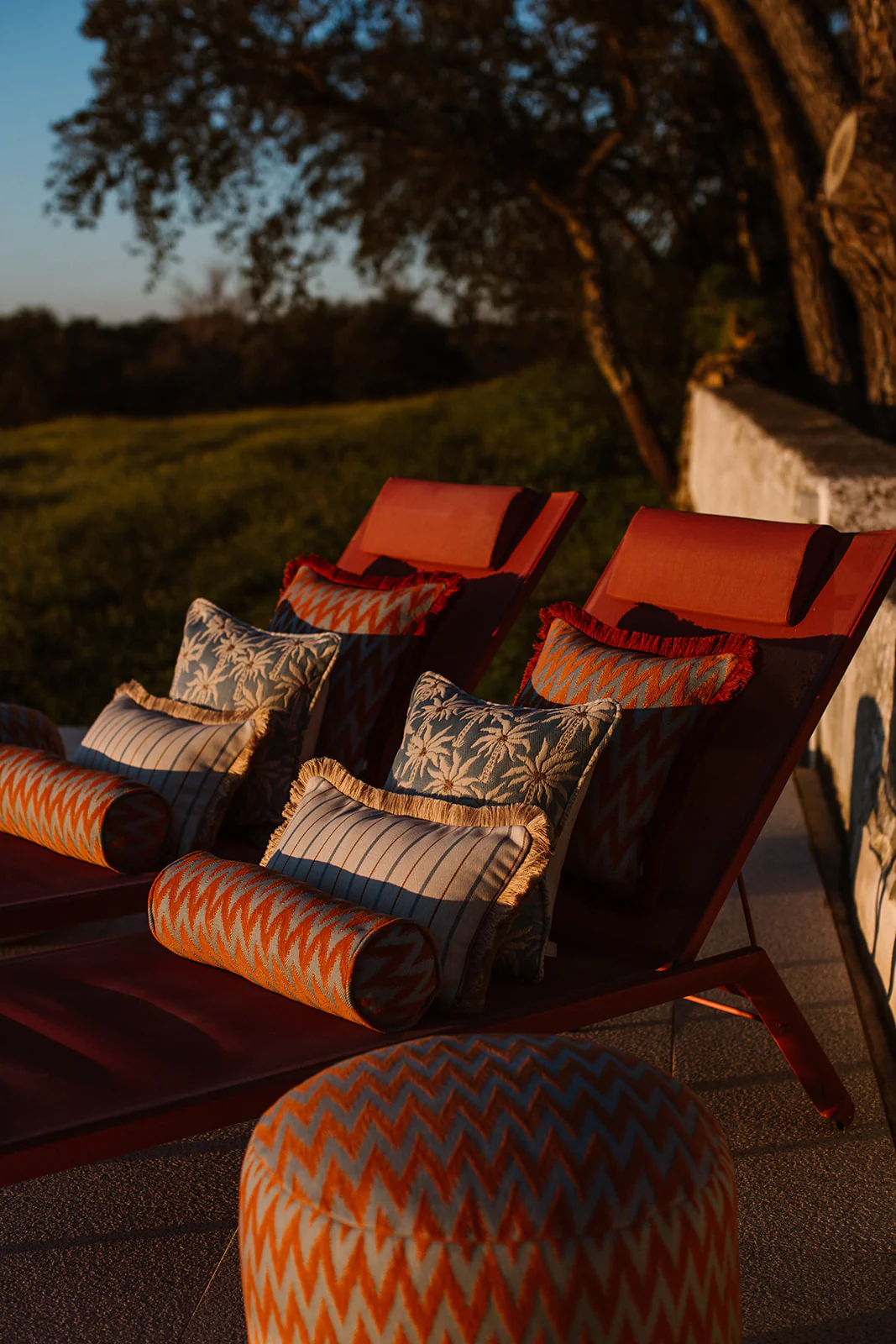 Bolster Rosita Ice & Orange - Image 3
