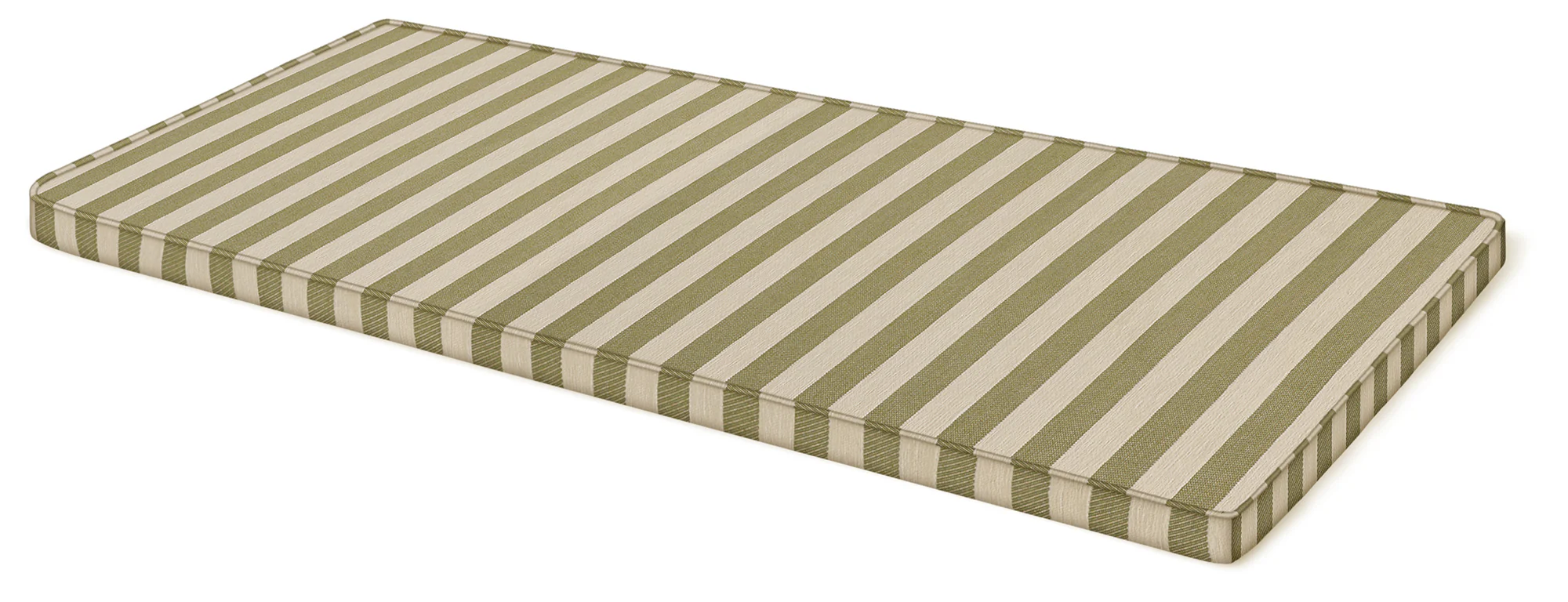 Sofa cushion Jackie Olive & Ecru